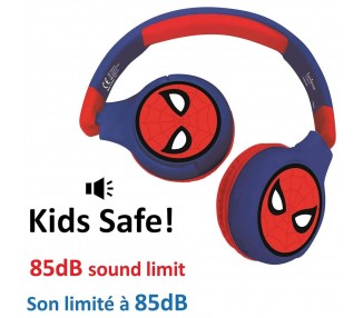 Auriculares inalambricos Bluetooth Spiderman Marvel