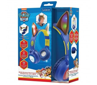 Auriculares inalambricos luminosos Bluetooth Patrulla Canina Paw Patrol