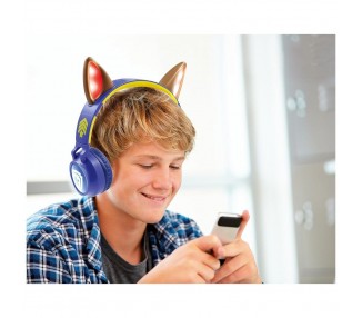 Auriculares inalambricos luminosos Bluetooth Patrulla Canina Paw Patrol