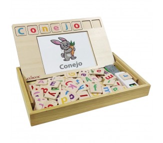 Juego educativo palabras bilingue