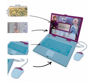 Ordenador portatil educativo Frozen Disney