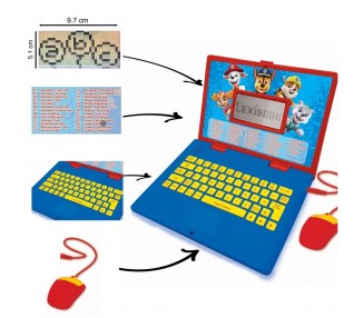 Ordenador portatil educativo Patrulla Canina Paw Patrol
