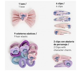 Set belleza mochila Stitch Disney