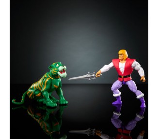 Blister 2 figuras Prince Adam & Cringer Masters of the Universe Origins 14cm