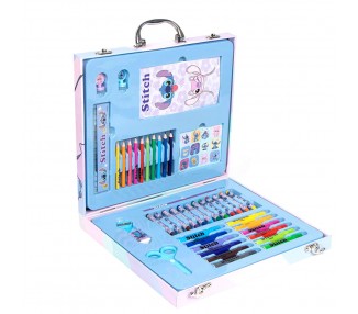 Maletin papeleria coloreable Stitch Disney