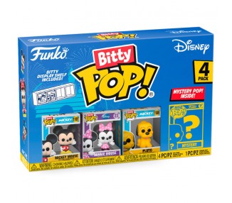 Blister 4 figuras Bitty POP Disney Classic surtido