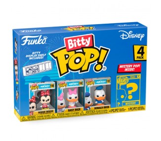 Blister 4 figuras Bitty POP Disney Classic surtido