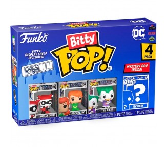 Blister 4 figuras Bitty POP DC Comics surtido