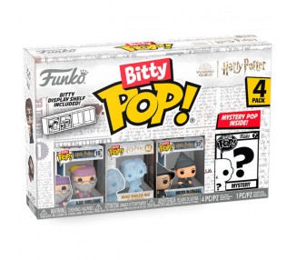 Blister 4 figuras Bitty POP Harry Potter surtido