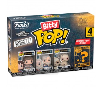 Blister 4 figuras Bitty POP El Señor de los Anillos surtido