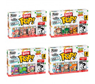 Blister 4 figuras Bitty POP Disney Pixar Toy Story surtido