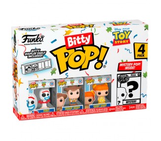 Blister 4 figuras Bitty POP Disney Pixar Toy Story surtido