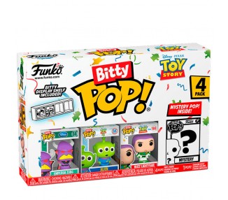 Blister 4 figuras Bitty POP Disney Pixar Toy Story surtido