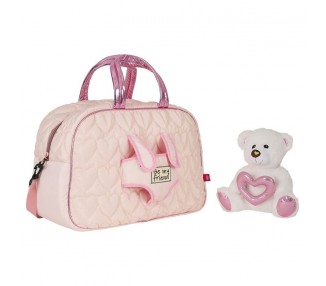 Bolsa viaje + peluche oso Teddy 41,5cm