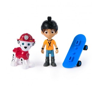 Blister 2 figuras Marshall Hero Pup Patrulla Canina Paw Patrol