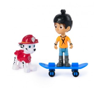 Blister 2 figuras Marshall Hero Pup Patrulla Canina Paw Patrol