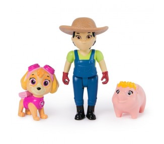 Blister 2 figuras Skye Hero Pup Patrulla Canina Paw Patrol