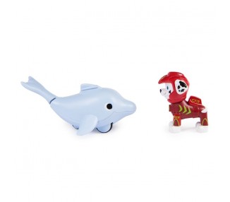 Blister 2 figuras Marshall Aqua Pups Patrulla Canina Paw Patrol