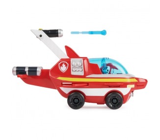 Blister 2 figuras Marshall Vehiculos Aqua Pups Patrulla Canina Paw Patrol