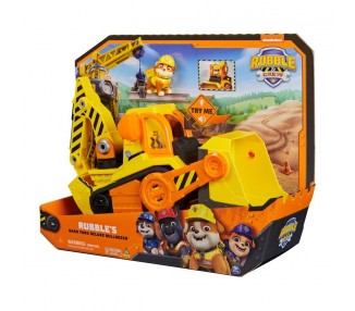 Vehiculo Deluxe Equipo Rubble Patrulla Canina Paw Patrol