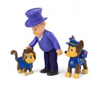 Blister 2 figuras Chase Hero Pup Patrulla Canina Paw Patrol