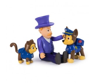 Blister 2 figuras Chase Hero Pup Patrulla Canina Paw Patrol