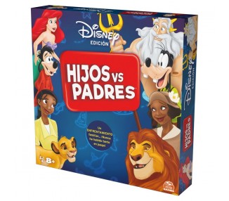 Juego de mesa HIjos Contra Padres Edicion Disney español