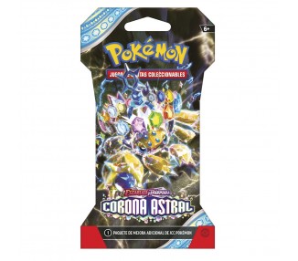 Sobre juego cartas coleccionables Corona Astral Escarlata & Purpura Pokemon español surtido