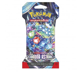 Sobre juego cartas coleccionables Corona Astral Escarlata & Purpura Pokemon español surtido