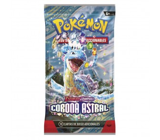 Sobre juego cartas coleccionables Corona Astral Escarlata & Purpura Pokemon español surtido