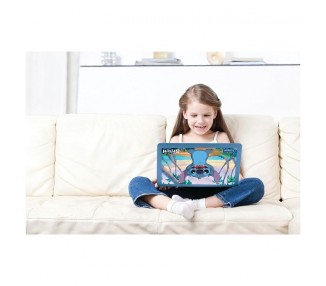 Ordenador bilingue portatil educativo Stitch Disney