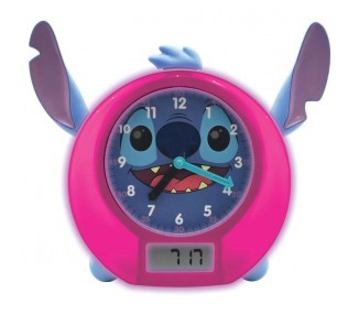 Reloj educativo cuentacuentos y luces Stitch Disney ingles