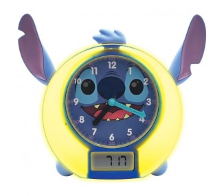Reloj educativo cuentacuentos y luces Stitch Disney ingles