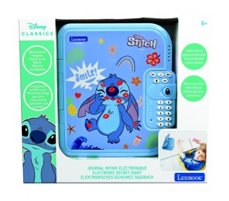 Diario secreto electronico Stitch Disney