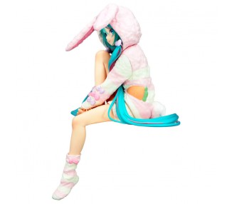 Figura Noodle Stopper Hatsune Miku Rabbit Ear Hood Pajama Hatsune Miku 14cm