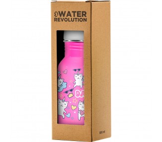 Cantimplora acero inoxidable Water Revolution 500ml surtido