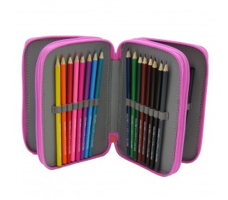 Plumier Peppa Pig triple completo