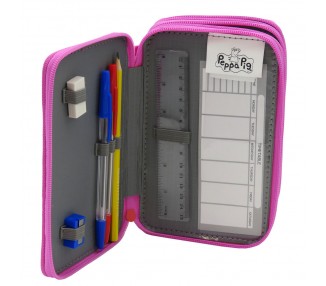 Plumier Peppa Pig triple completo