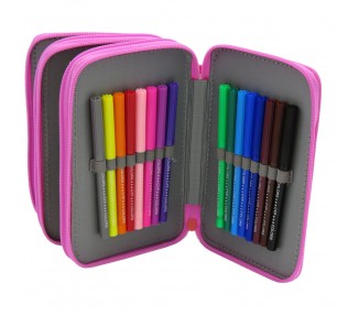 Plumier Peppa Pig triple completo