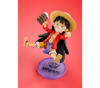 Figura S.H Figuarts Monkey D. Luffy World Collectable One Piece 7,5cm