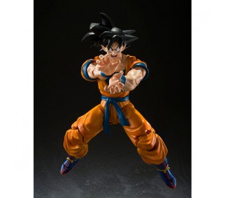Figura S.H Figuarts Son Goku Super Hero Dragon Ball Super Z 14cm