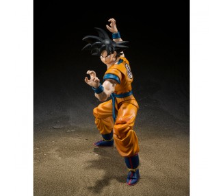 Figura S.H Figuarts Son Goku Super Hero Dragon Ball Super Z 14cm
