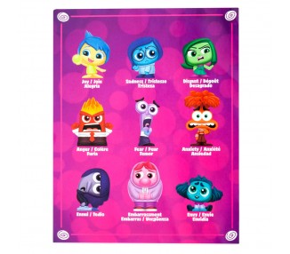 Set 9 figuras Del Reves 2 Doorables Disney Pixar 4cm