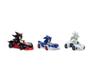 Blister 3 vehiculos Sonic the Hedgehog