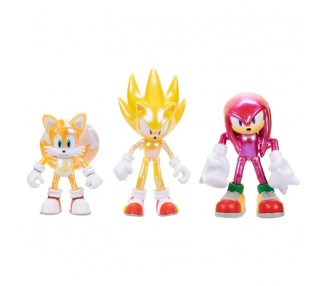 Blister 3 figura Ultimate Team Up Sonic the Hedgehog 10cm