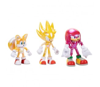 Blister 3 figura Ultimate Team Up Sonic the Hedgehog 10cm