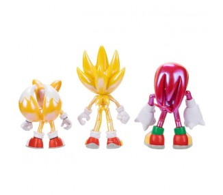Blister 3 figura Ultimate Team Up Sonic the Hedgehog 10cm