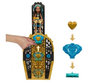 Muñeca Cleo de Nile + armario Monster High Skulltime Secrets