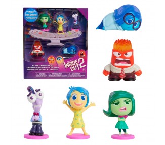 Blister 5 figuras Del Reves 2 Disney Pixar