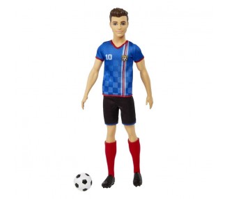 Muñeco Ken Jugador Futbolista Barbie